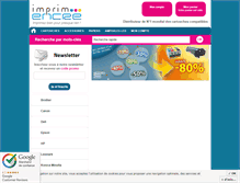 Tablet Screenshot of imprim-encre.com